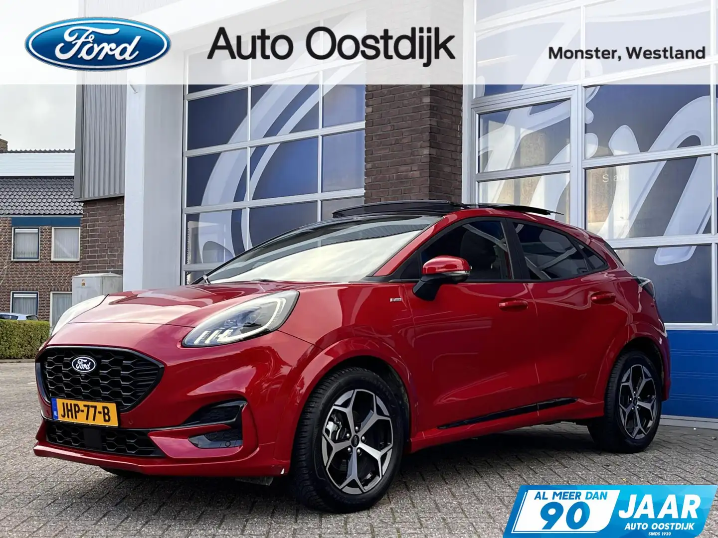 Ford Puma 1.0 EcoBoost Hybrid ST-Line 125PK Automaat NIEUW M Rouge - 1