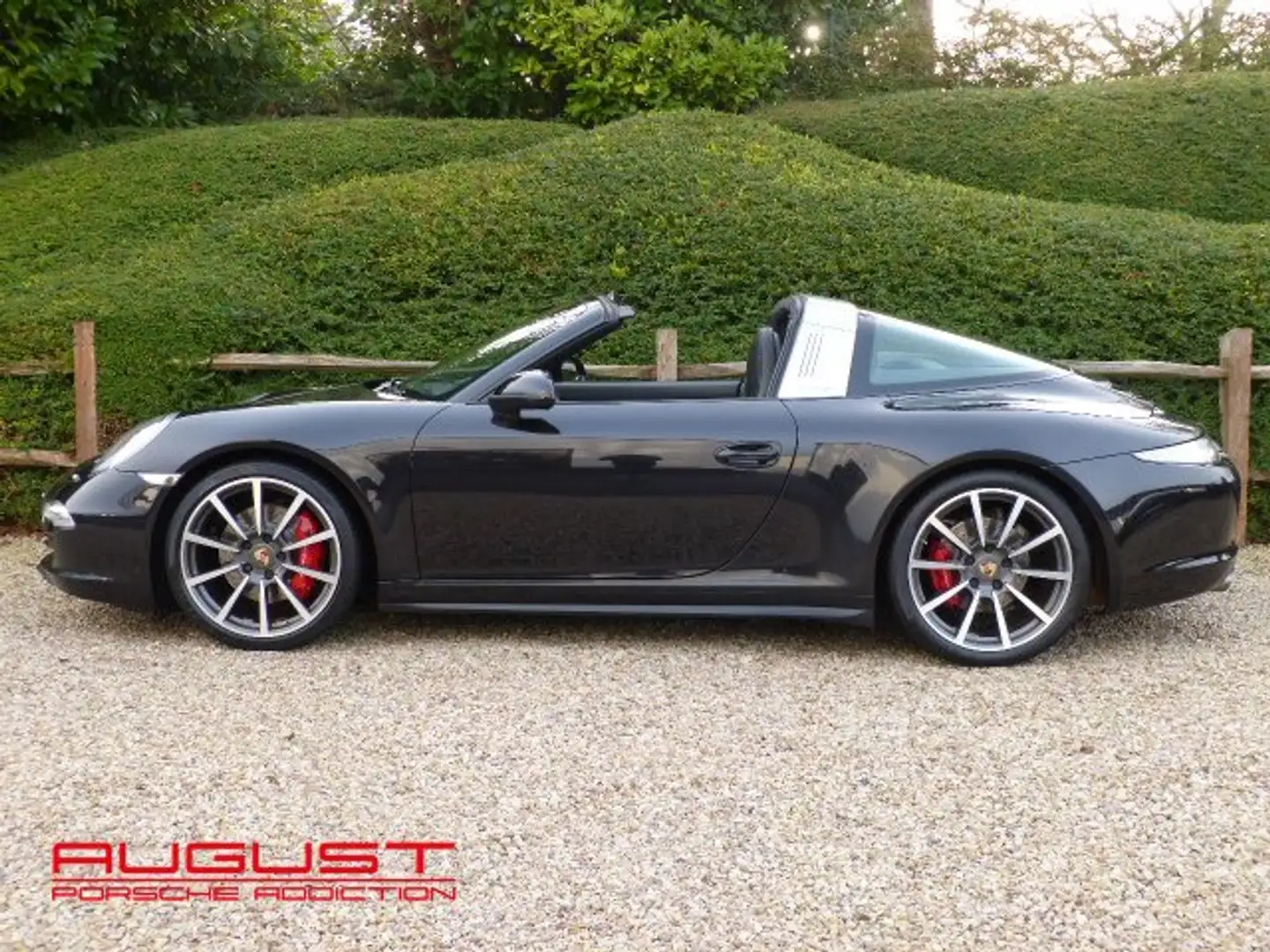 Porsche Targa 911 Carrera 4S 2014 Чорний - 1