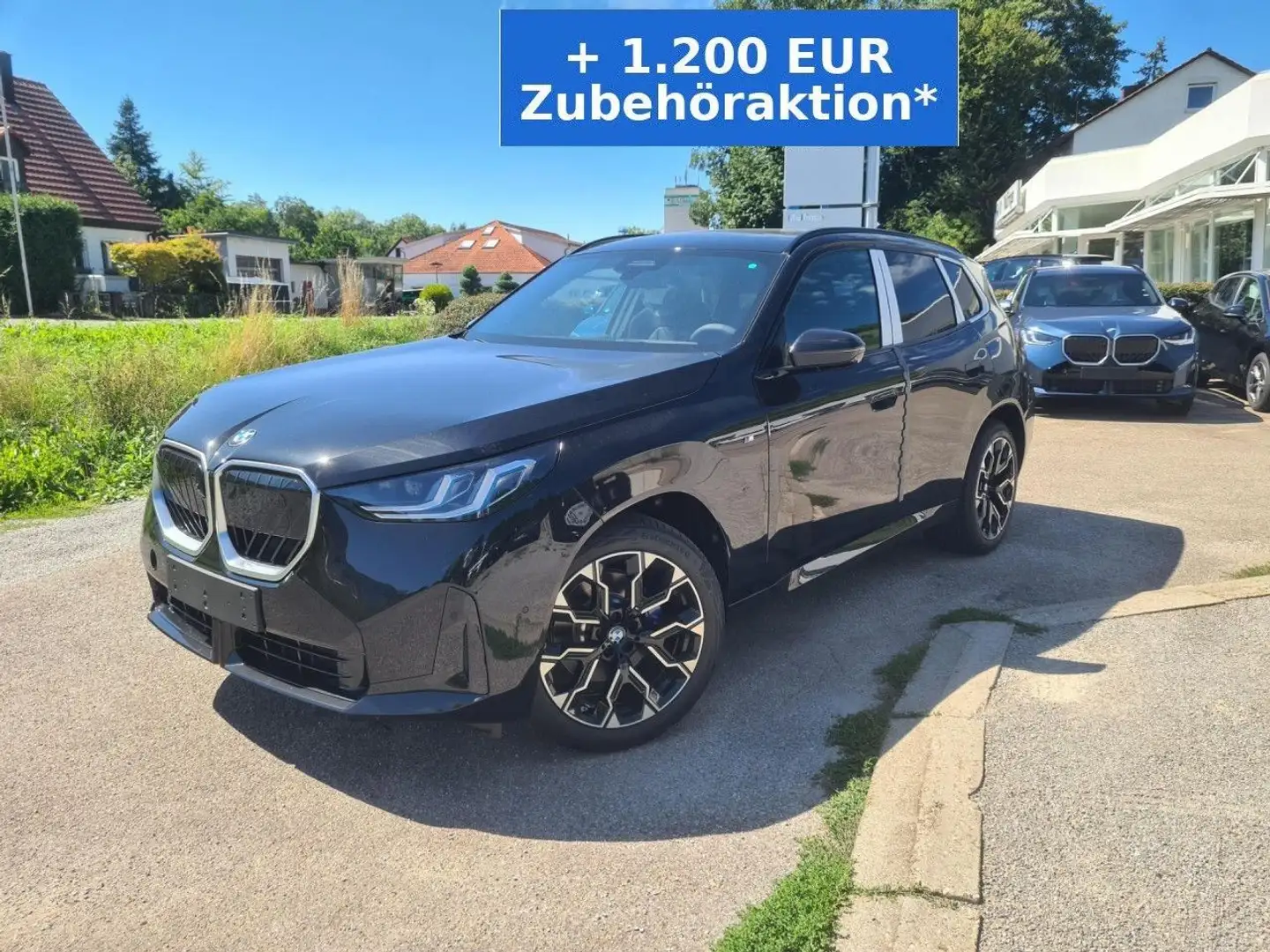 BMW X3 20d xD M Sport ACC ad LED AHK 20 Zoll Navi PDC Schwarz - 2