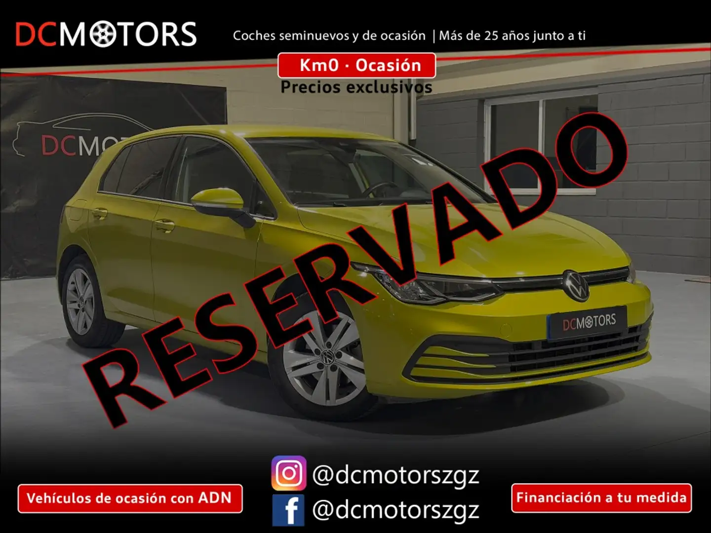 Volkswagen Golf 1.5 eTSI Life DSG 110kW Gelb - 1