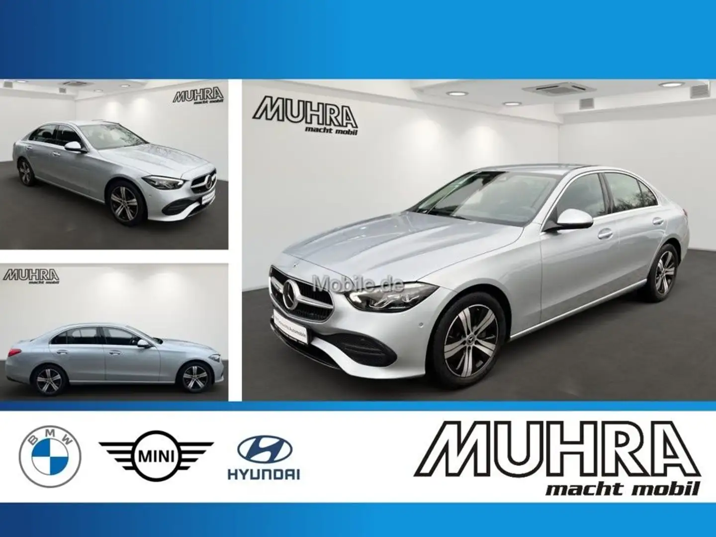 Mercedes-Benz C 180 Autom. Navi LED Bluetooth PDC DAB White - 1