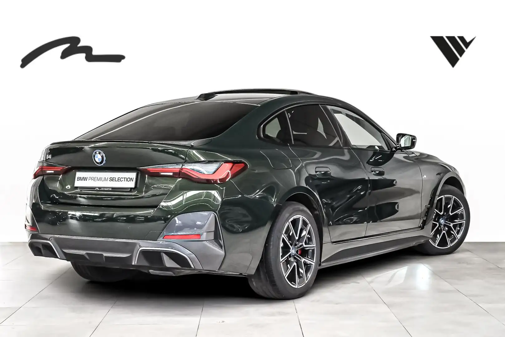 BMW i4 eDrive40 *NEW PRICE: 78.089€* 2ans/jaar garantie Vert - 2