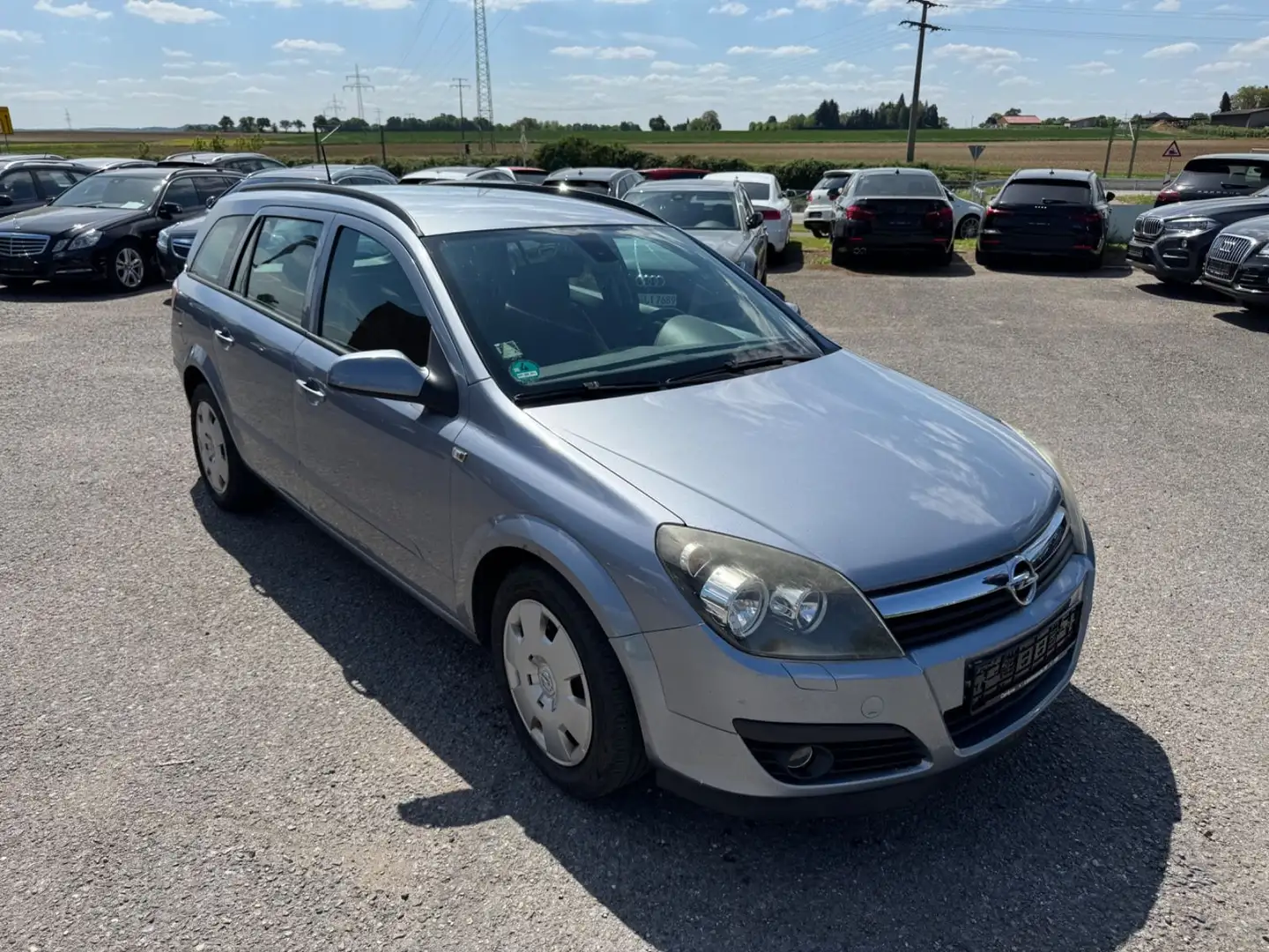 Opel Astra H Caravan Edition 1.6 klima Euro4 Navi Zilver - 1