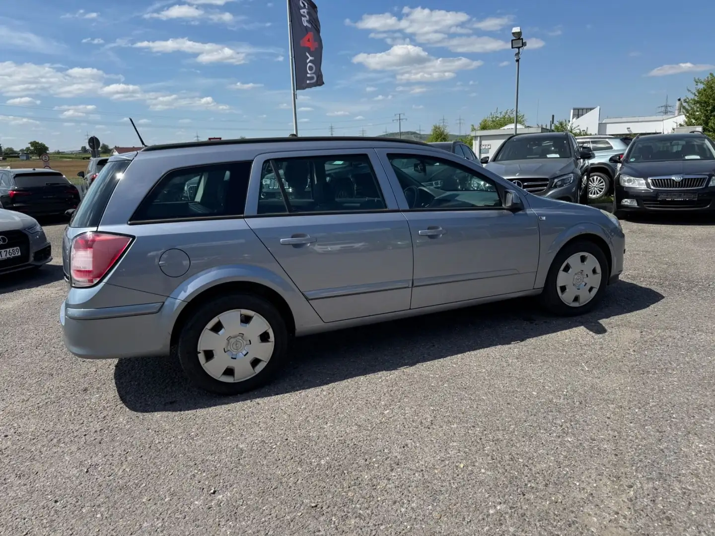 Opel Astra H Caravan Edition 1.6 klima Euro4 Navi Zilver - 2