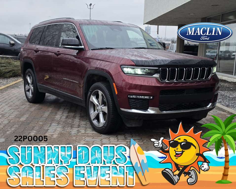 Red 2022 Jeep Grand Cherokee L SUV / Crossover Four-Wheel Drive 8-Speed Automatic