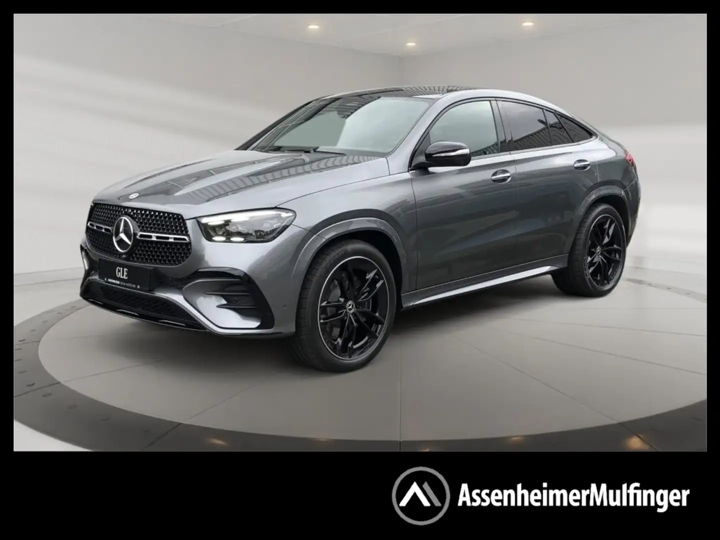 Mercedes-Benz GLE 450 d 4MATIC Coupe +MBUX+AMG+Wide+Navi+Pano Grau - 1