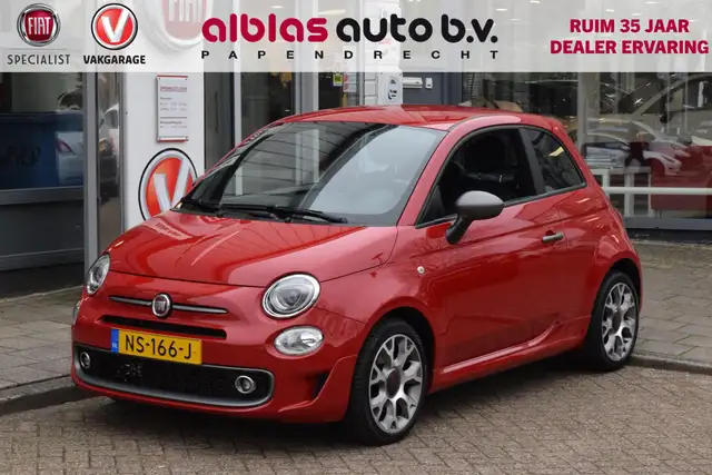 Fiat 500 0.9 TwinAir Turbo Sport|Nav|1e eig.|Lage km!