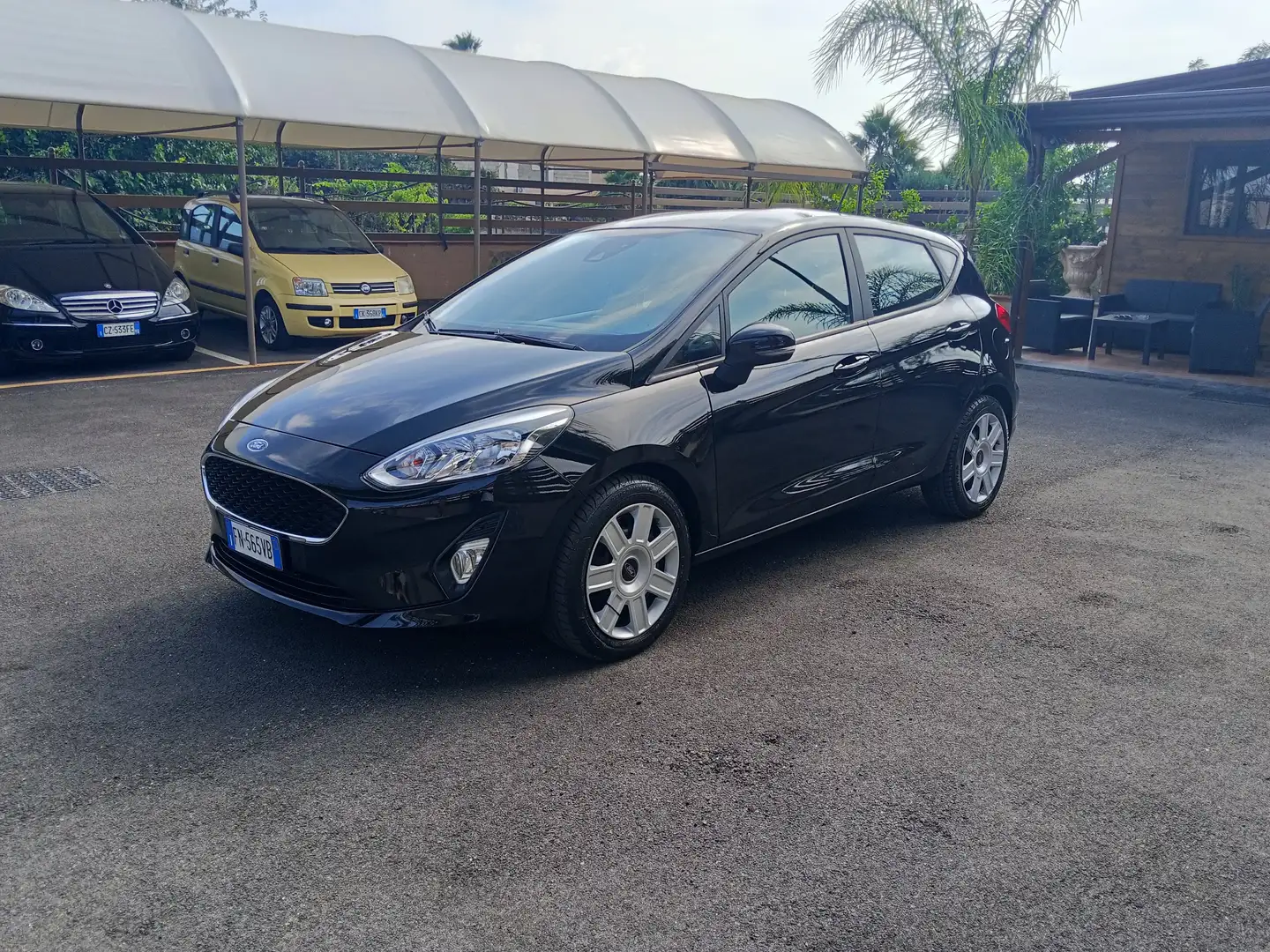 Ford Fiesta Fiesta VII 2017 5p 5p 1.5 tdci Vignale 85cv Nero - 2