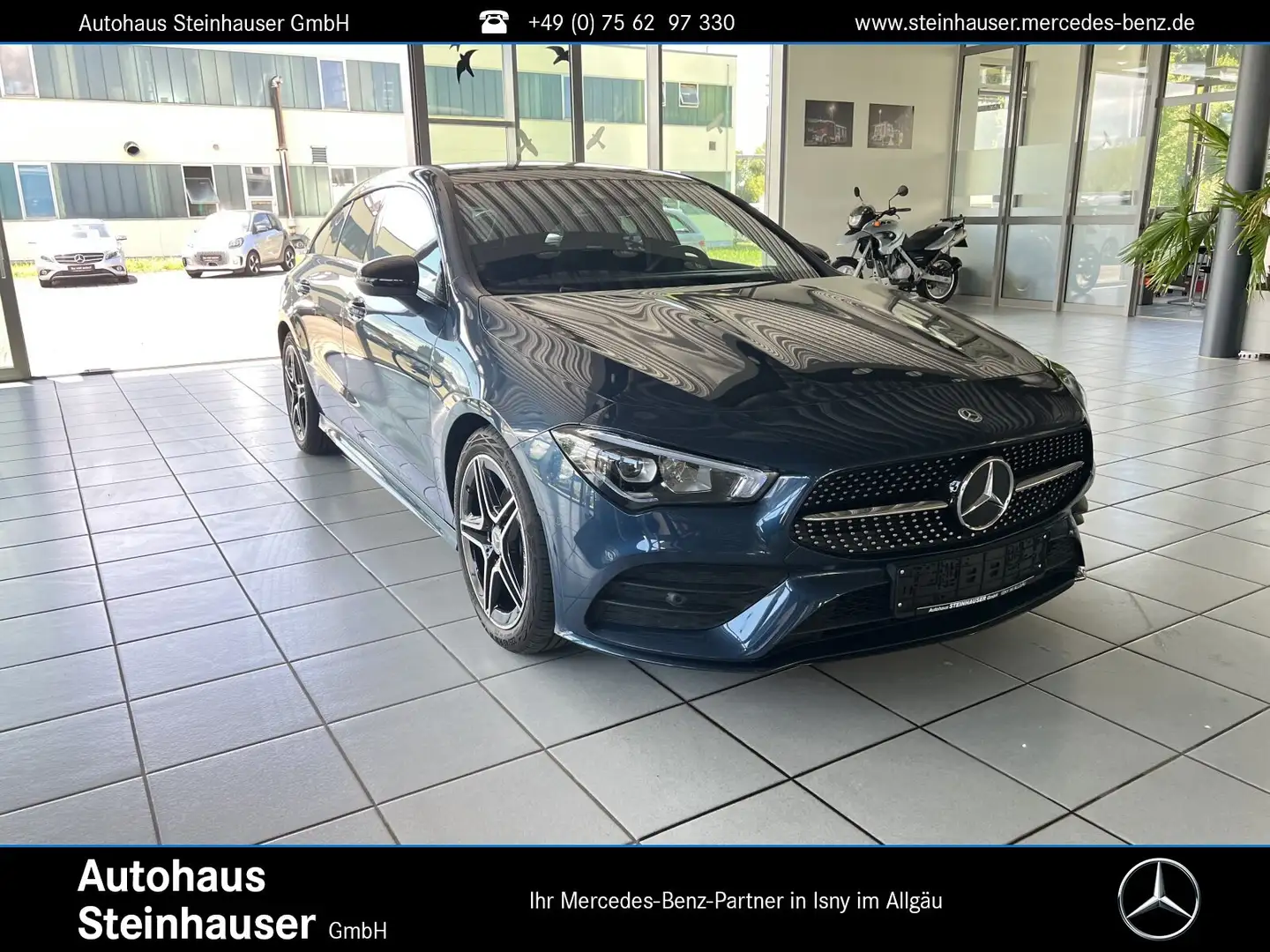 Mercedes-Benz CLA 200 CLA 200 Shooting Brake AMG Line/Navi/Night/LED Blau - 1