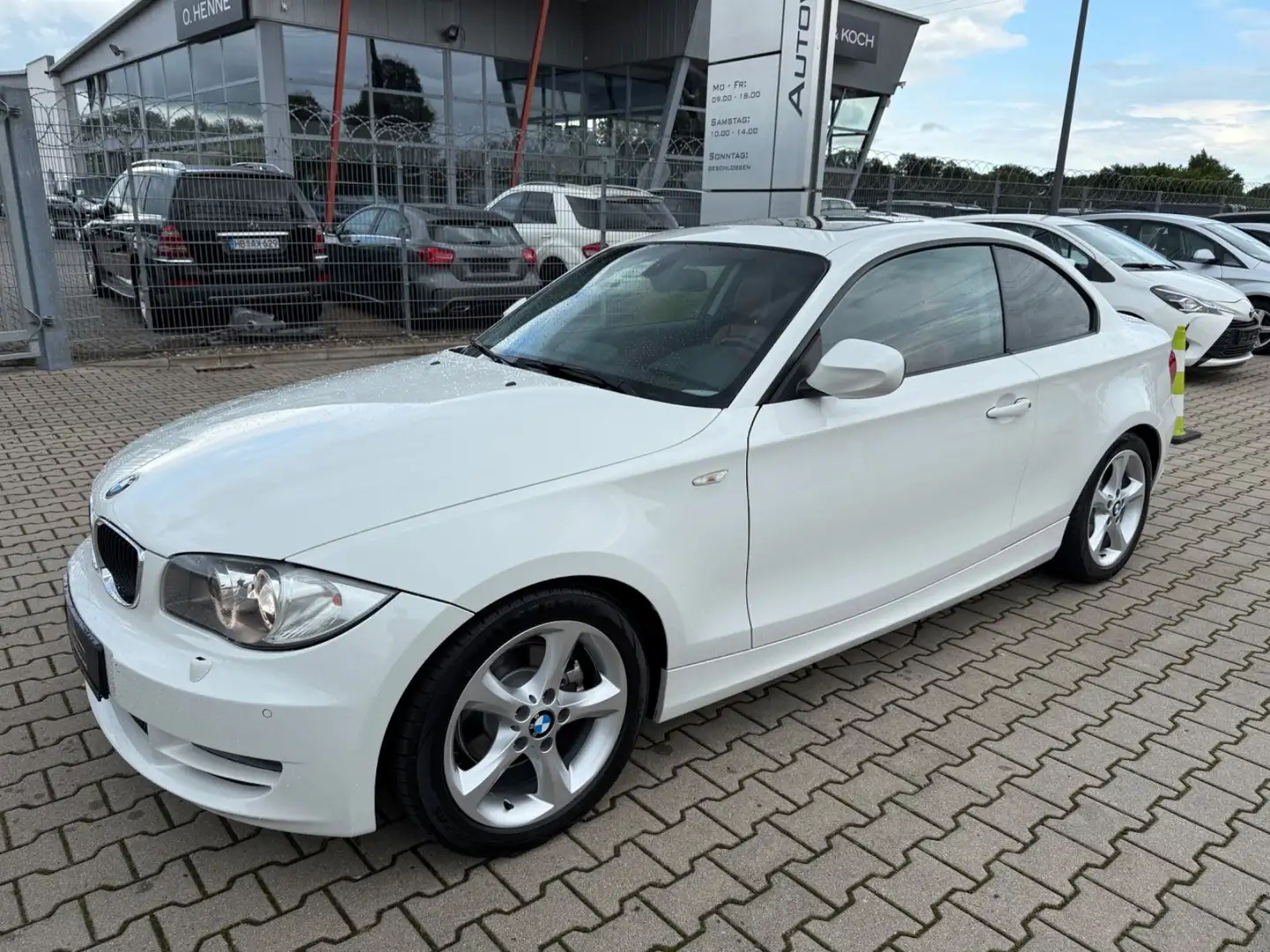 BMW 120 Baureihe 1 Coupe 120i Weiß - 2