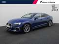 Audi A5 Sportback 40 TFSI/204PK S Line · Leder/Alcantara · Blauw - thumbnail 1