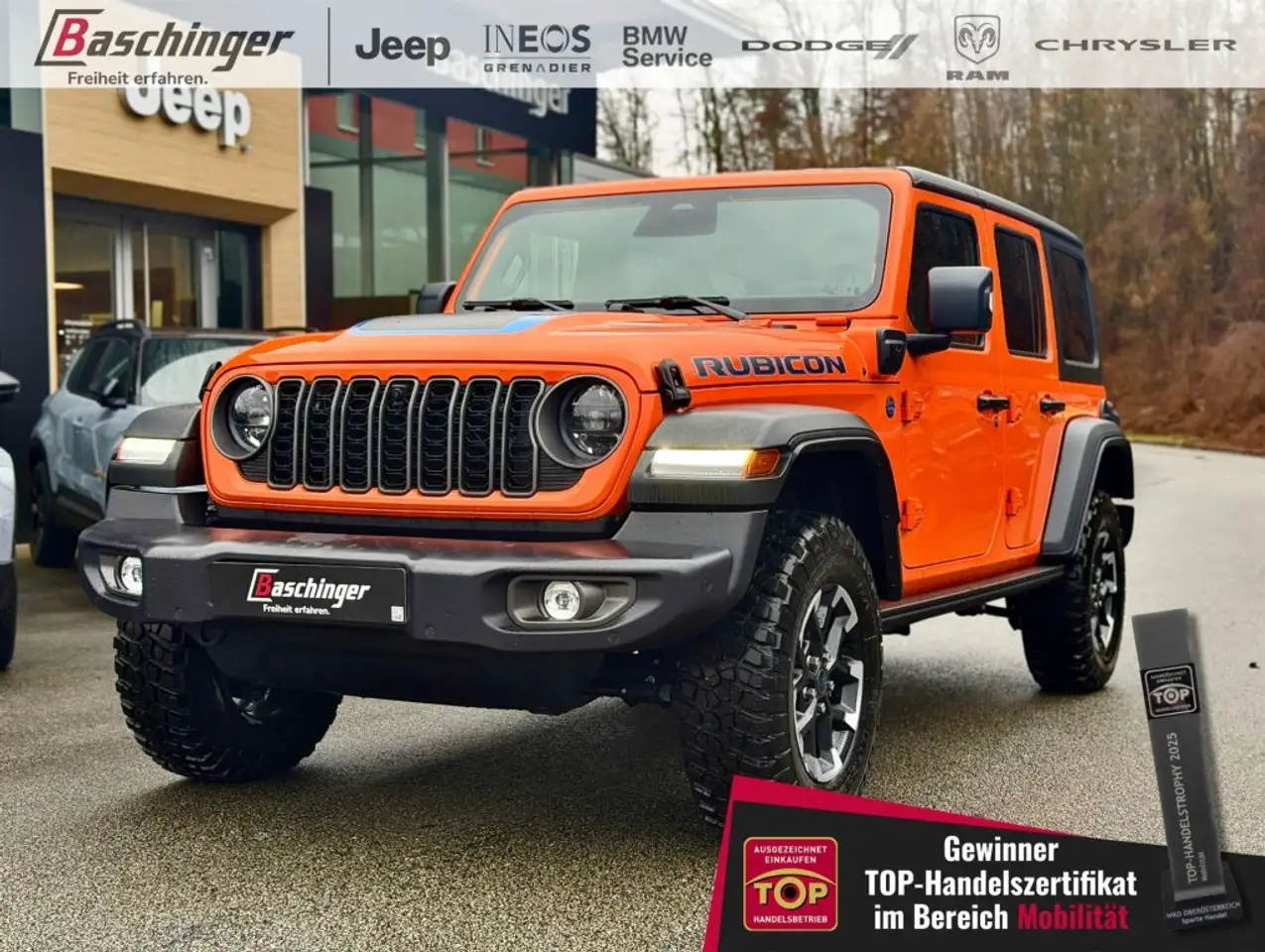Jeep Wrangler PHEV 380 PS 4xe Rubicon