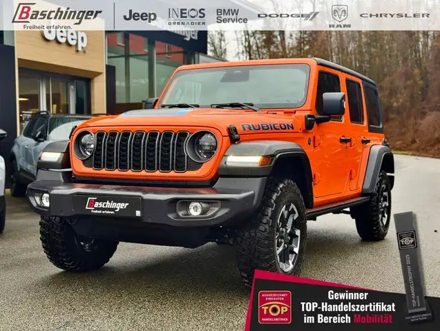 Jeep Wrangler PHEV 380 PS 4xe Rubicon Ansicht 1
