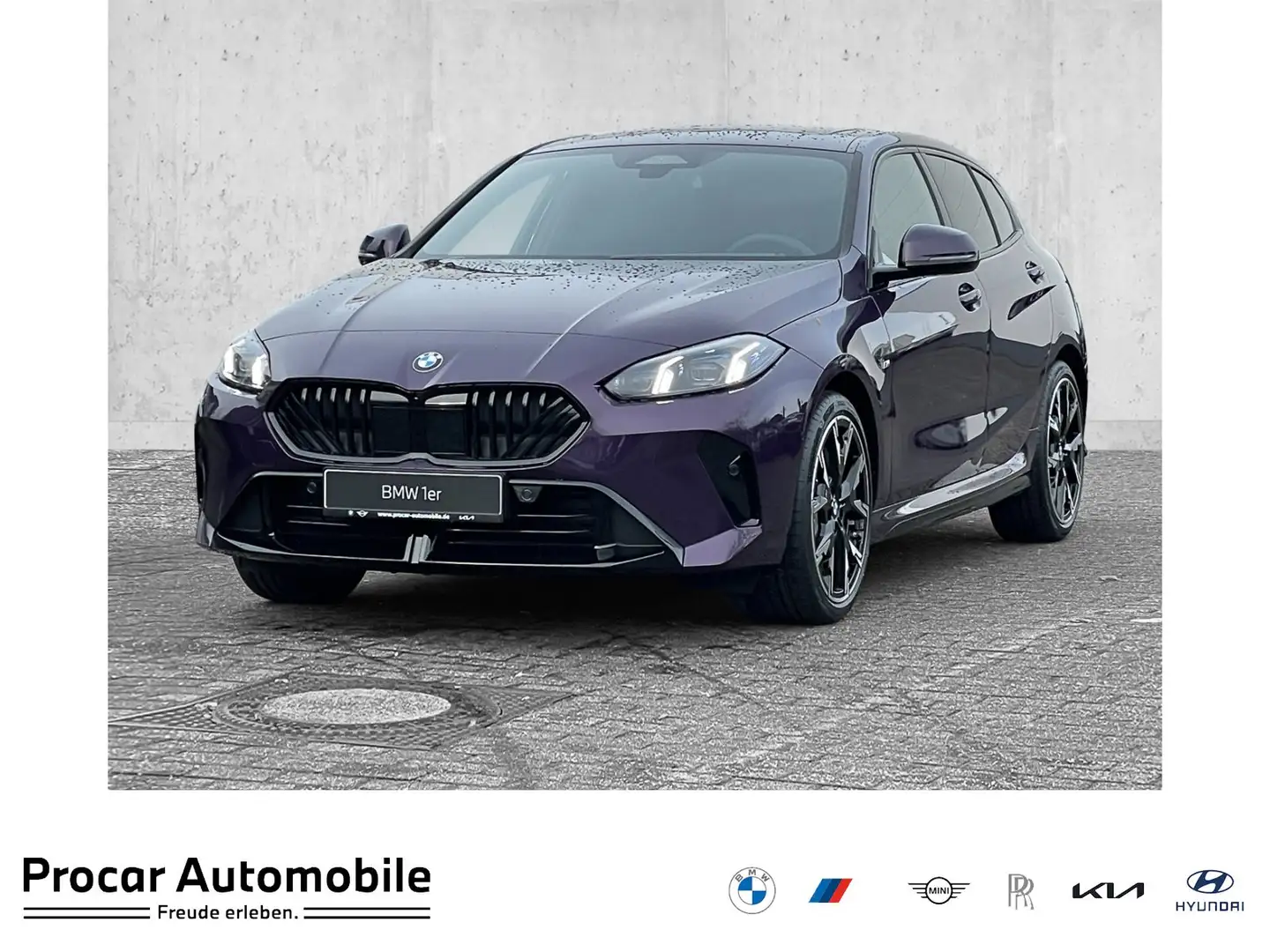 BMW 120 M Sportpaket * Rückfahrkamera * Panorama-Glasdach Violet - 1