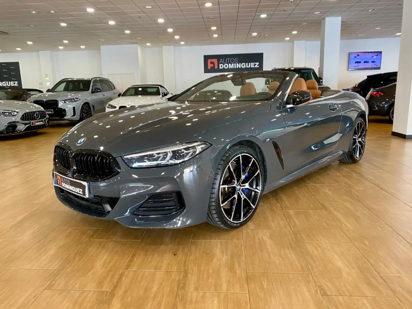 BMW 840 840d Cabrio xDrive Gris - 1