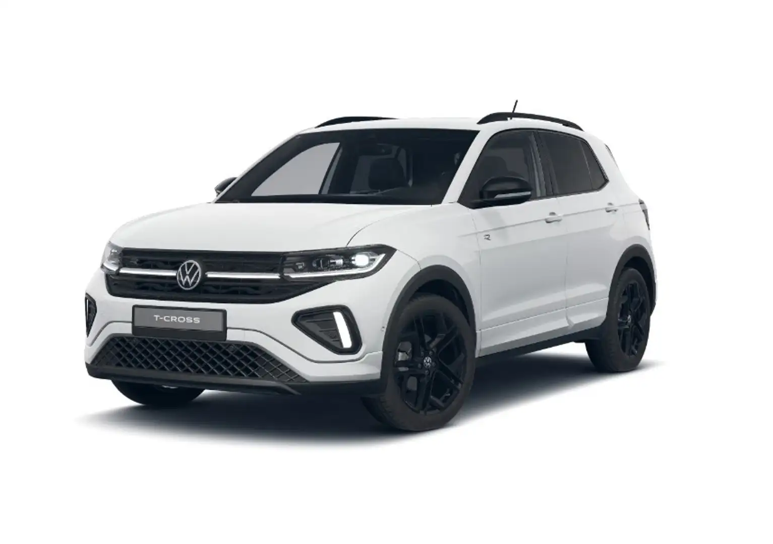 Volkswagen T-Cross R-Line 1.0TSI 116PS DSG IQ.LIGHT,AHK,ACC,KAMERA Blanc - 1
