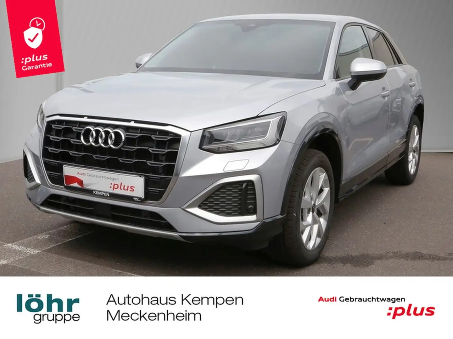 Audi Q2 35 TDI S tronic advanced 17" NAVI-APP+VC LED SHZ Silber - 1