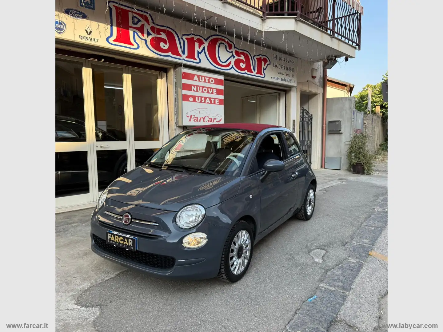 Fiat 500 C GSE 1.0 Hybrid CULT Grigio - 2