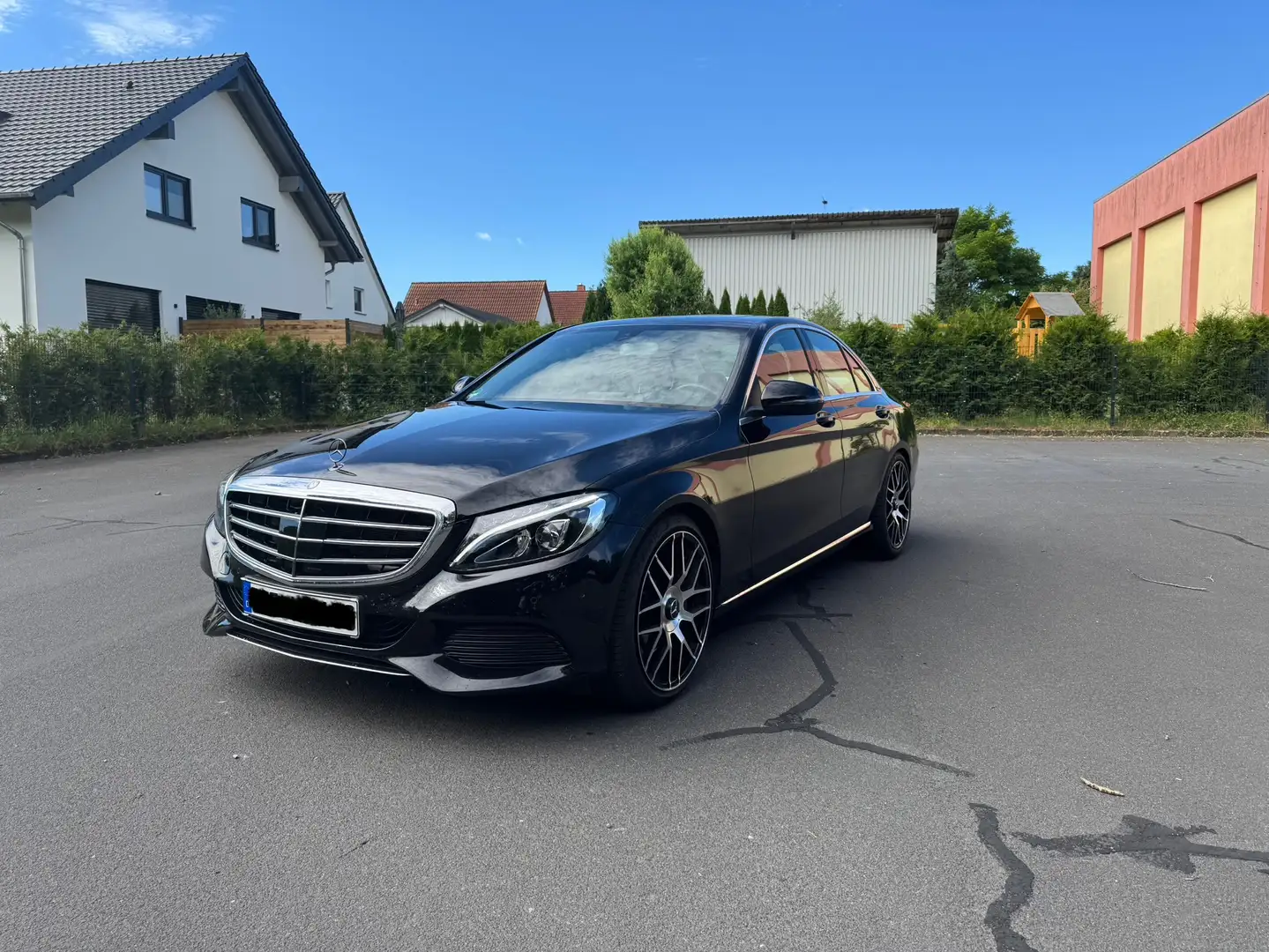 Mercedes-Benz C 400 C 400 4Matic MB100, 8-Bereift, Klima, SHZ usw. Zwart - 1