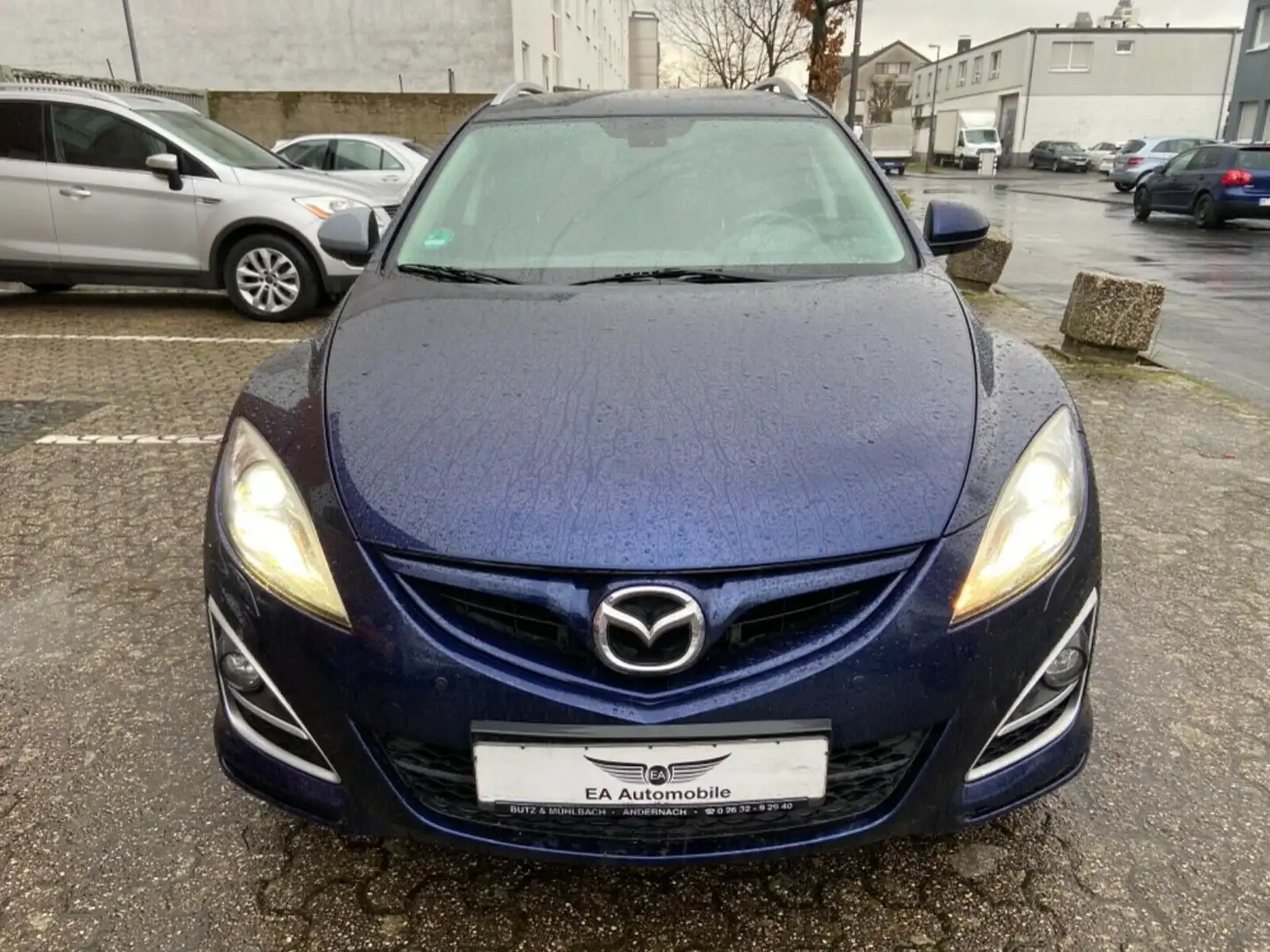 Mazda 6 2.2 CRDT Sports-Line*LAGERSCHADEN*XENON*LEDER Blau - 2