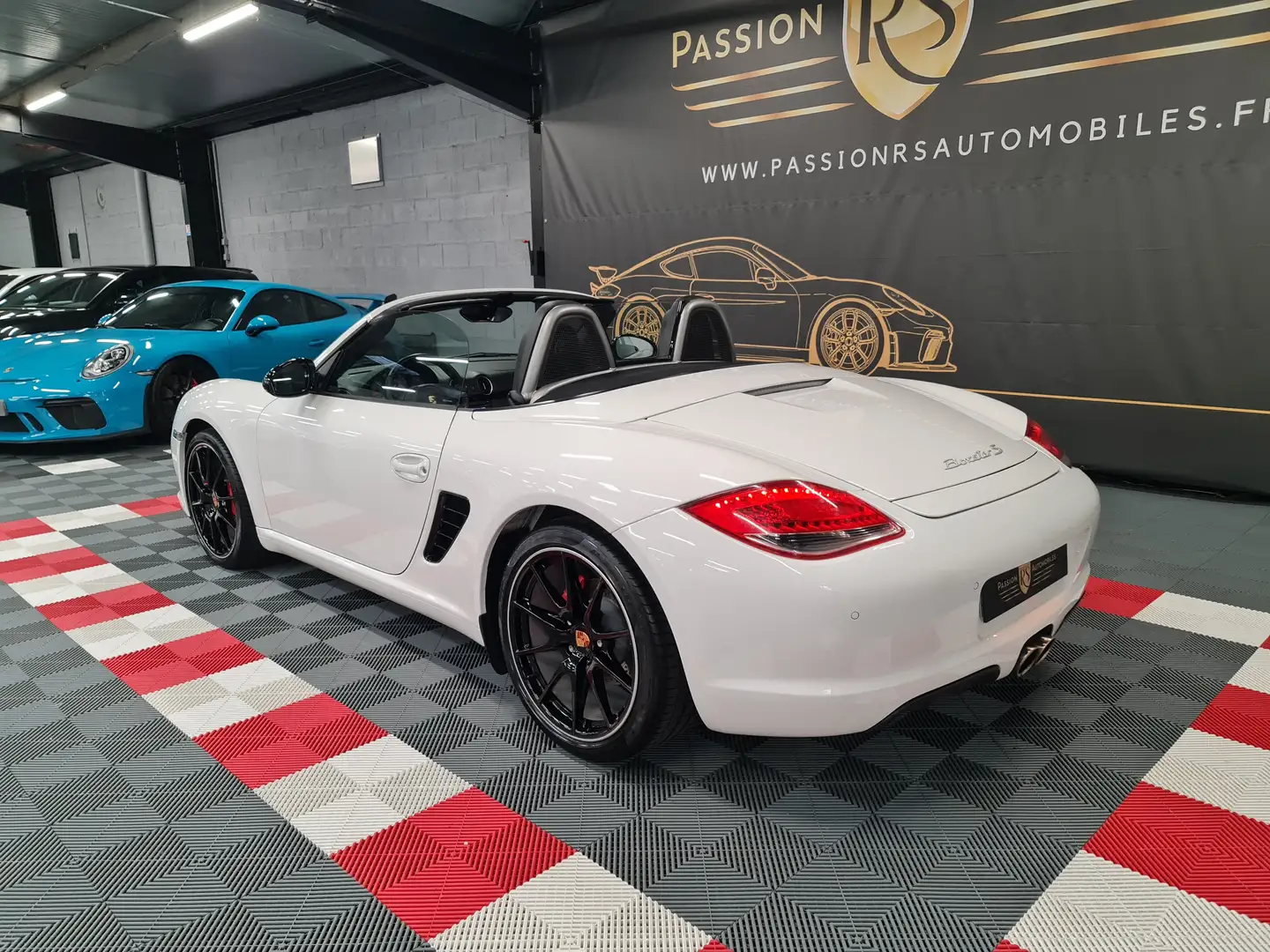Porsche Boxster PORSCHE 987.2 BOXSTER S 3.4L 310 CV – 34 000 Km Blanco - 2