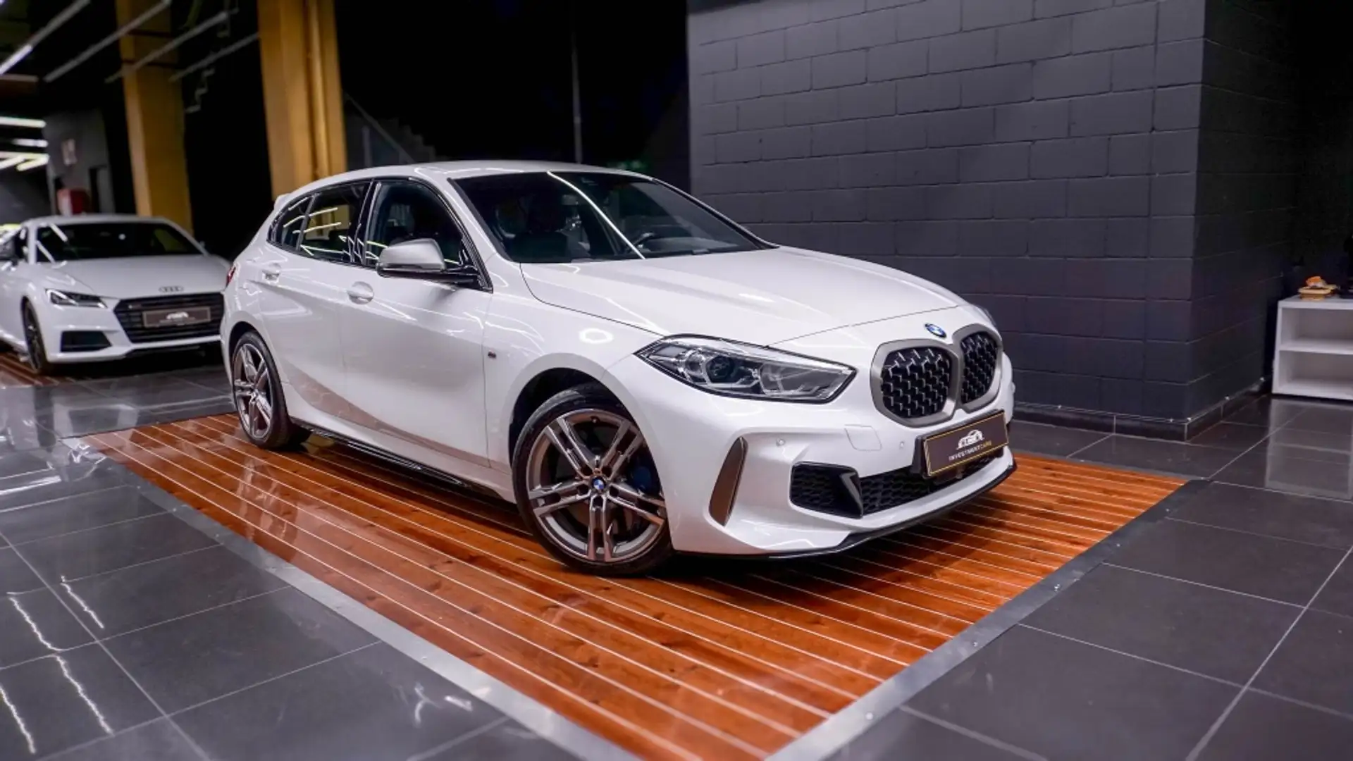 BMW 135 M135iA xDrive (9.75) Blanc - 1