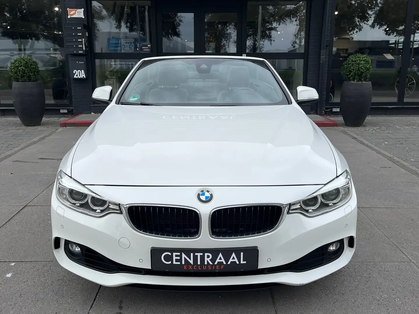 BMW 435 435i Cabrio High Exe 306PK|Airscarf|Head-Up|Memory Blanc - 2