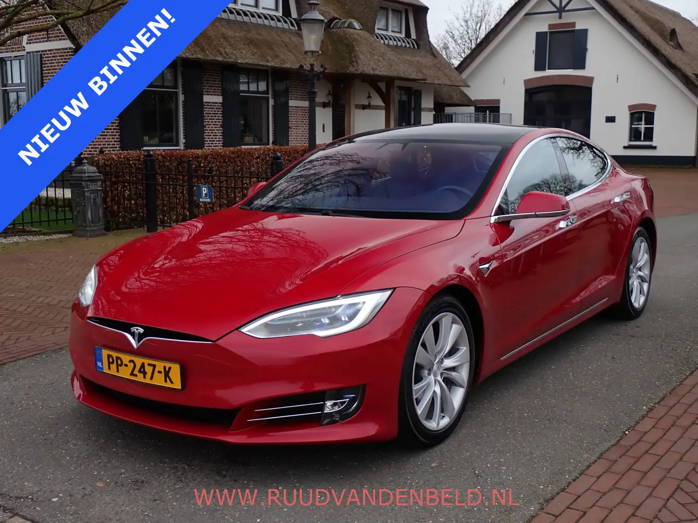 Tesla Model S 75D FSD-AUTOPILOT 89%SOH / PANODAK / PREMIUM / CAR Červená - 1