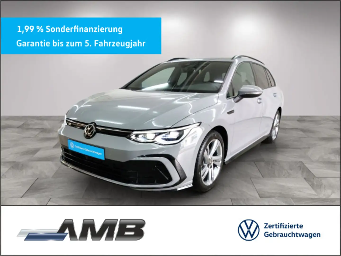 Volkswagen Golf Variant R-Line 1.5 TSI Matrix/Pano/03.29Gar Grau - 1