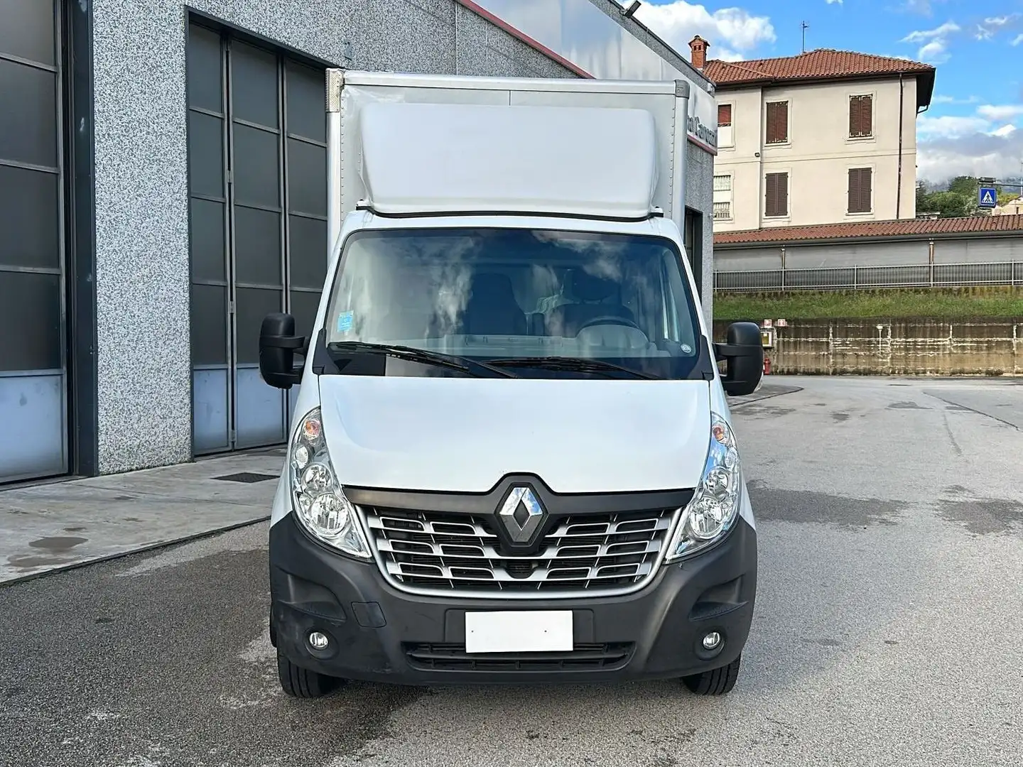Renault Master L3 Cassa Alluminio Sponda Battente Dautel Bianco - 2