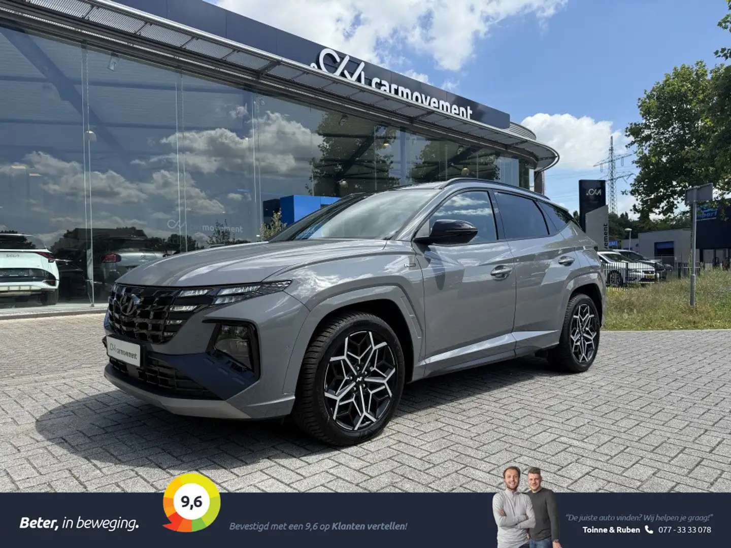 Hyundai TUCSON 1.6 T-GDI PHEV N-Line Sky | Panorama | ACC | Memor Gris - 1