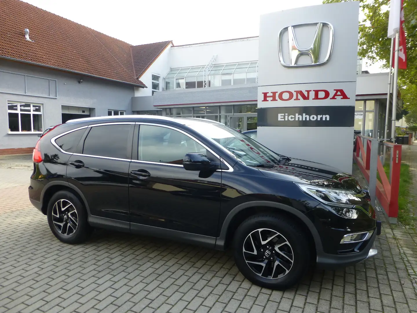 Honda CR-V 1,6 DTEC Elegance 4WD Autom. Navi Schwarz - 1