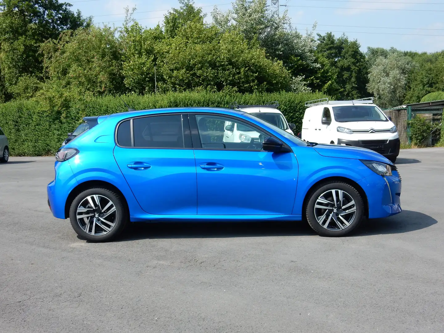 Peugeot 208 1.2i automaat 100pk Allure (11983Netto+Btw/Tva) Bleu - 2