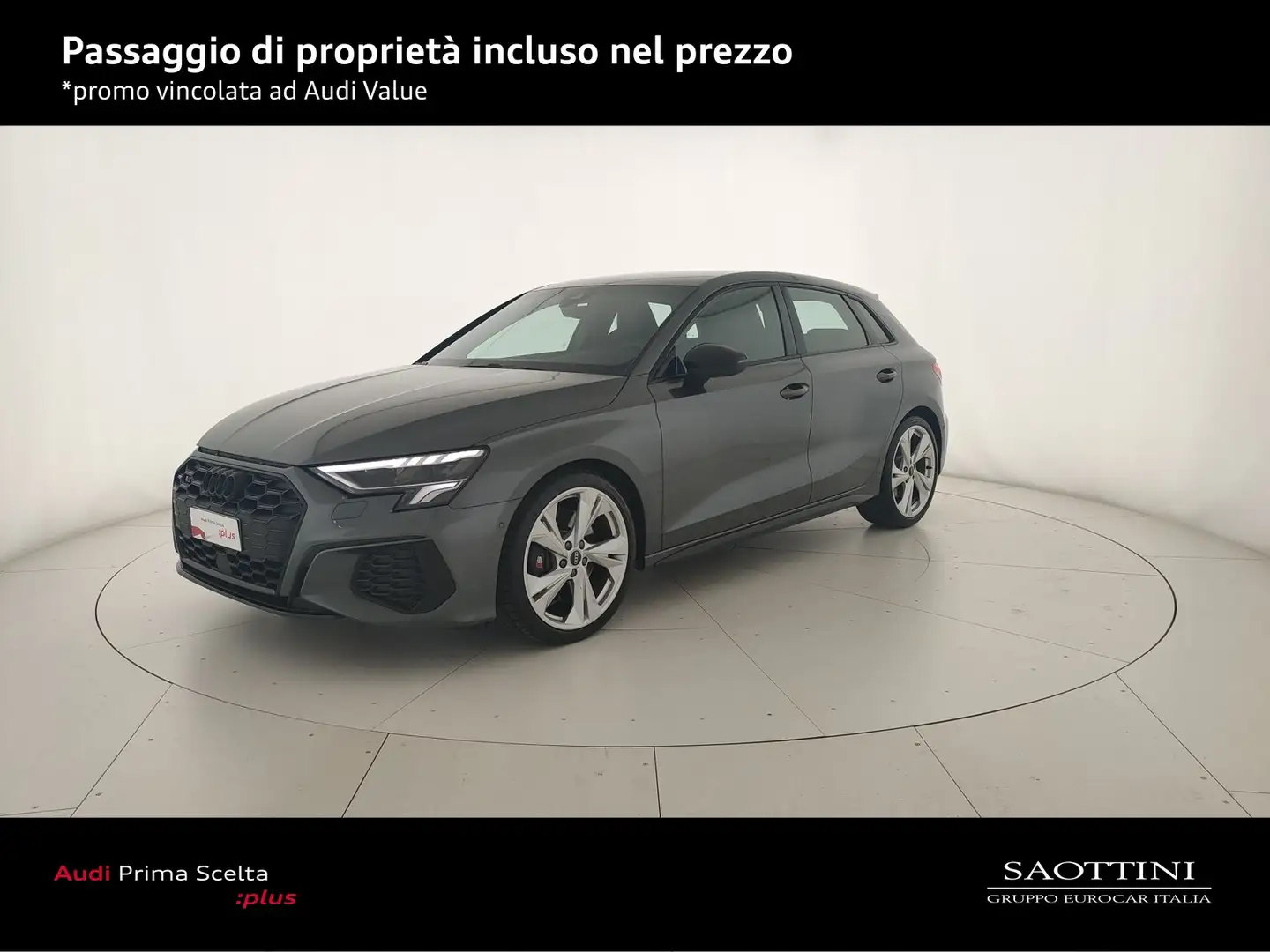 Audi S3 Sportback 2.0 TFSI quattro S tronic Grigio - 1