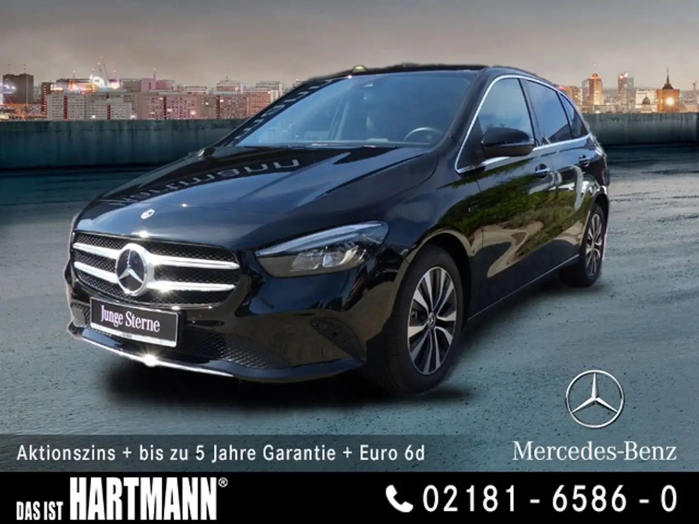 Mercedes-Benz B 250 e PROGRESSIVE+LED+AHK+RF.KAMERA+MBUX+NAVI Schwarz - 1