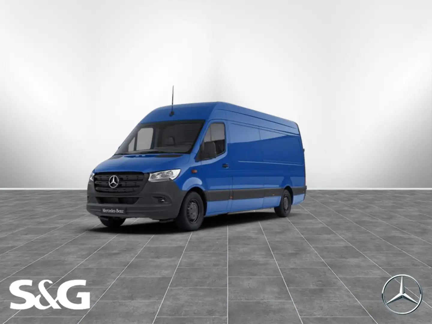Mercedes-Benz Sprinter 314 CDI Kasten Hochdach KAMERA MBUX Bleu - 1