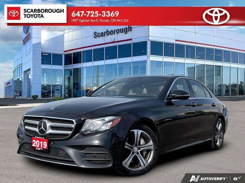 Black 2019 Mercedes-Benz E-Class Sedan All-Wheel Drive 9-Speed Automatic