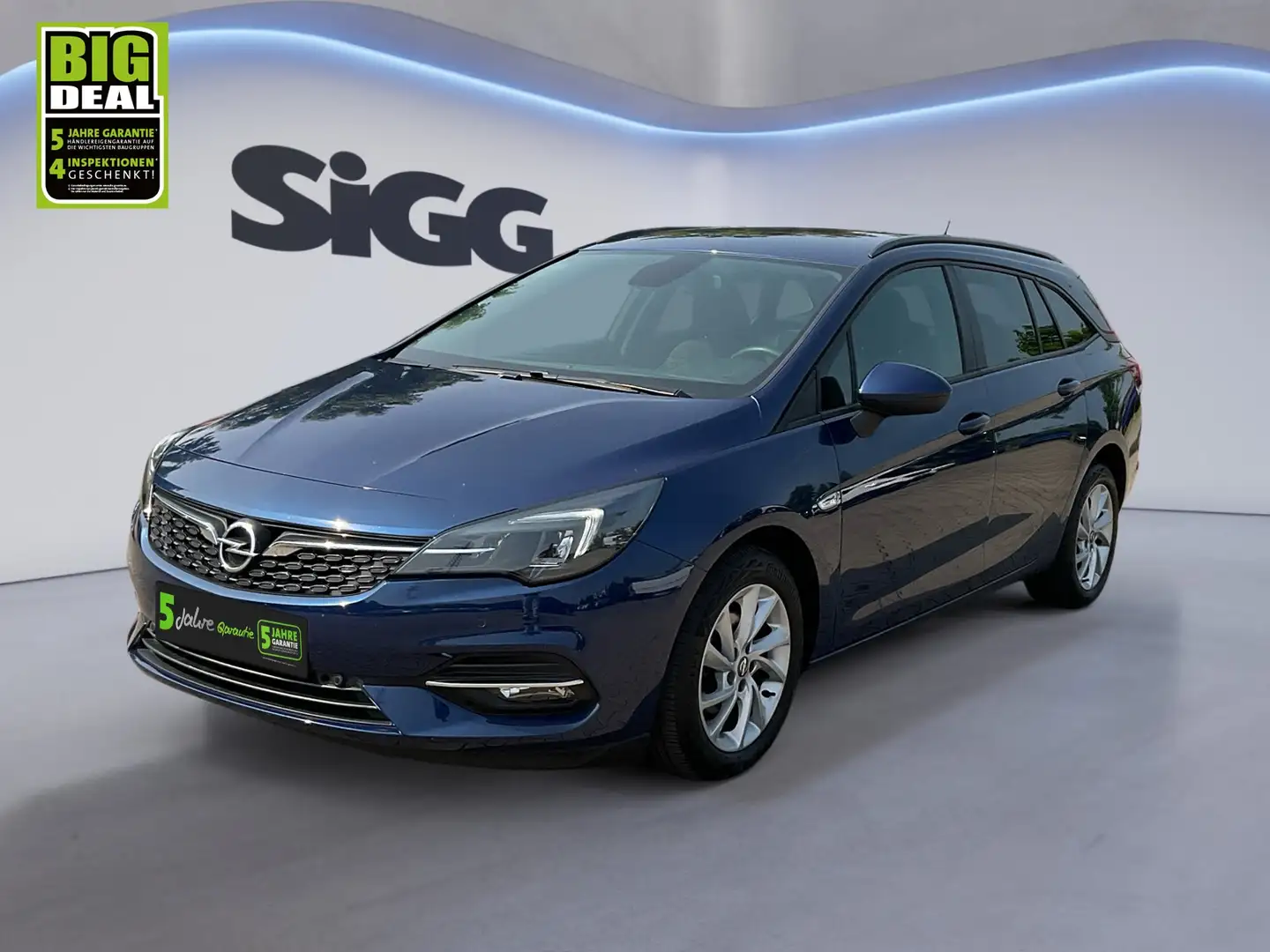 Opel Astra K Sports Tourer 1.4 Turbo  AHK Automatik Bleu - 2