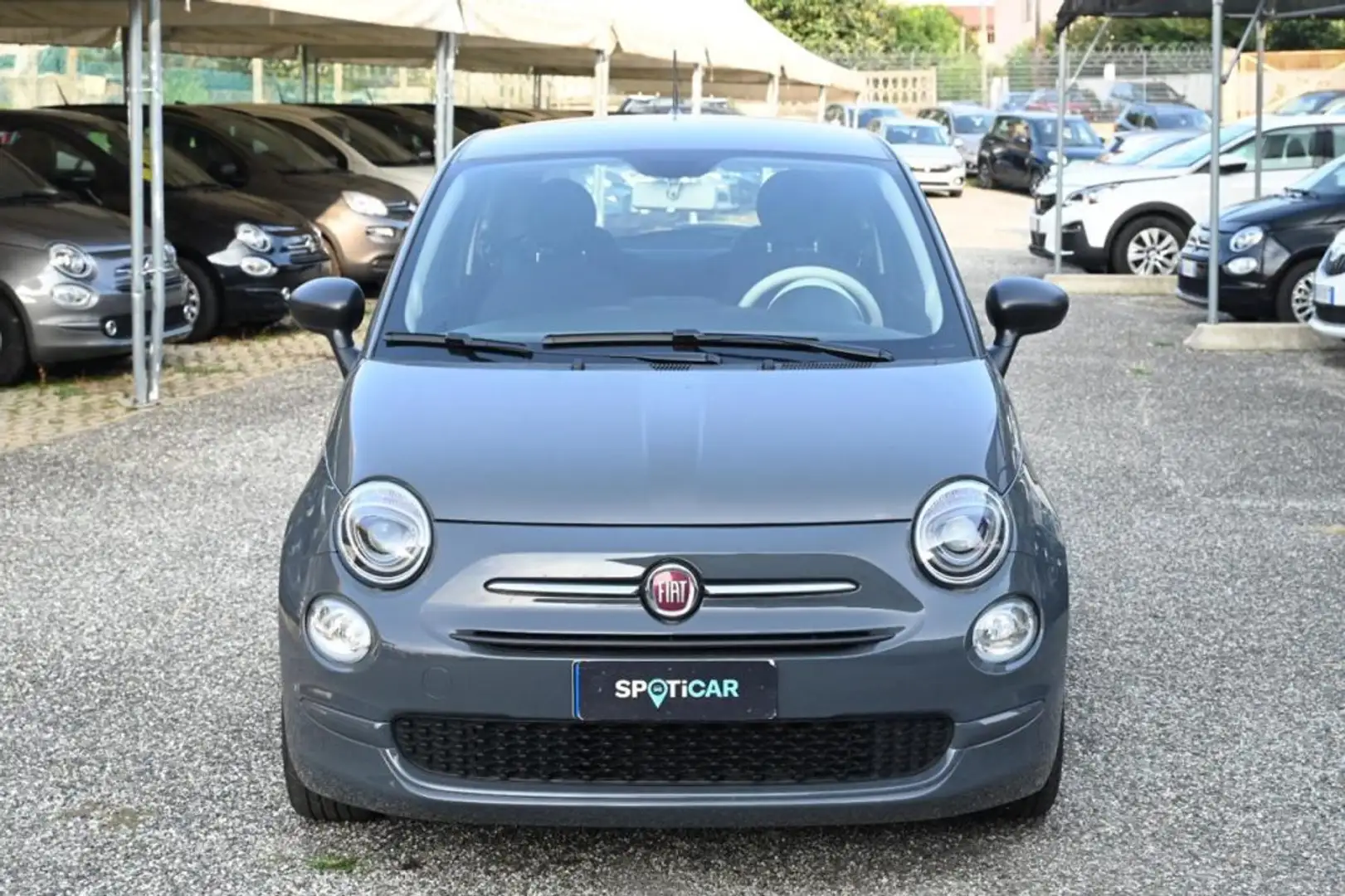 Fiat 500 1.0 Hybrid Cult Grijs - 2