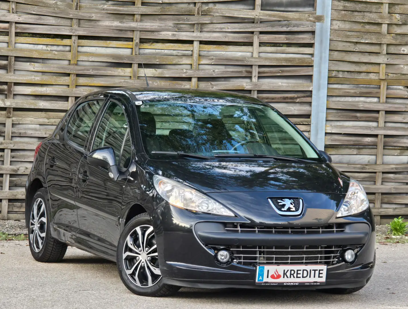 Peugeot 207 Sport Top* Kredit* 86.750 KM* Klima* Neues Pickerl Schwarz - 2