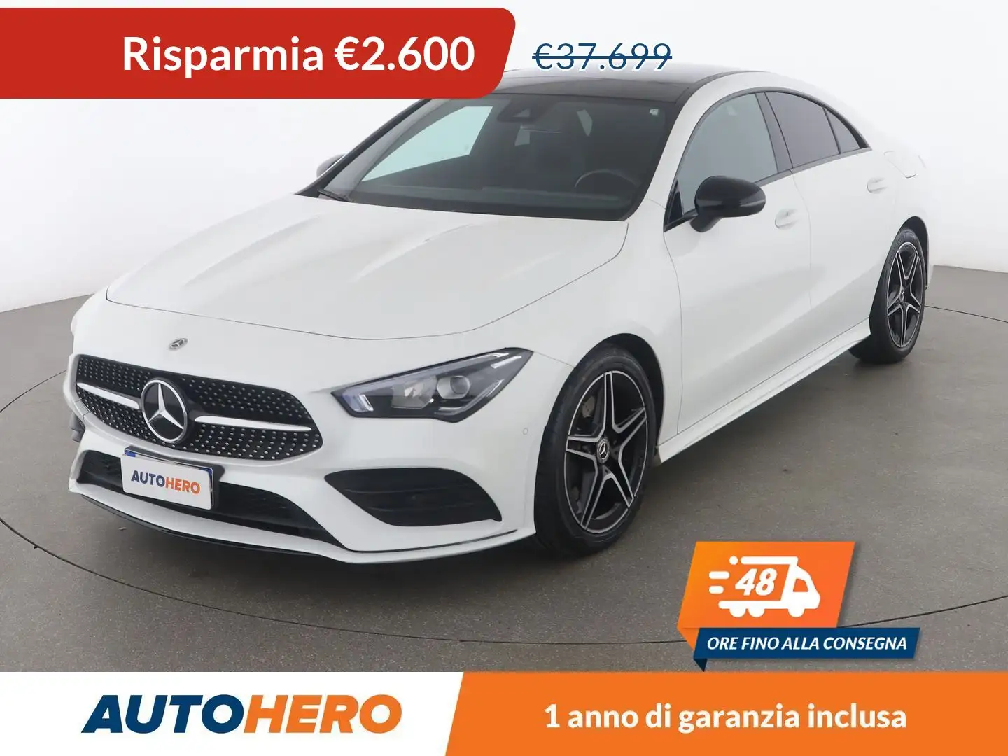Mercedes-Benz CLA 200 CLA 200 d Premium Automatic 4Matic Bianco - 1