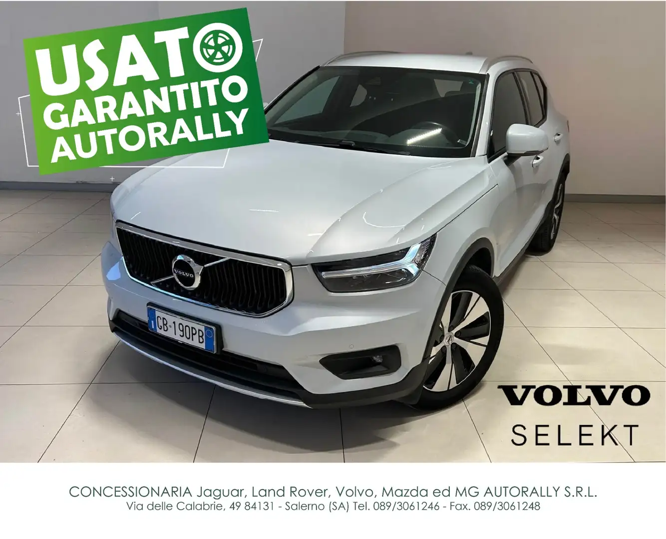 Volvo XC40 D3 Geartronic Business Plus Silber - 1