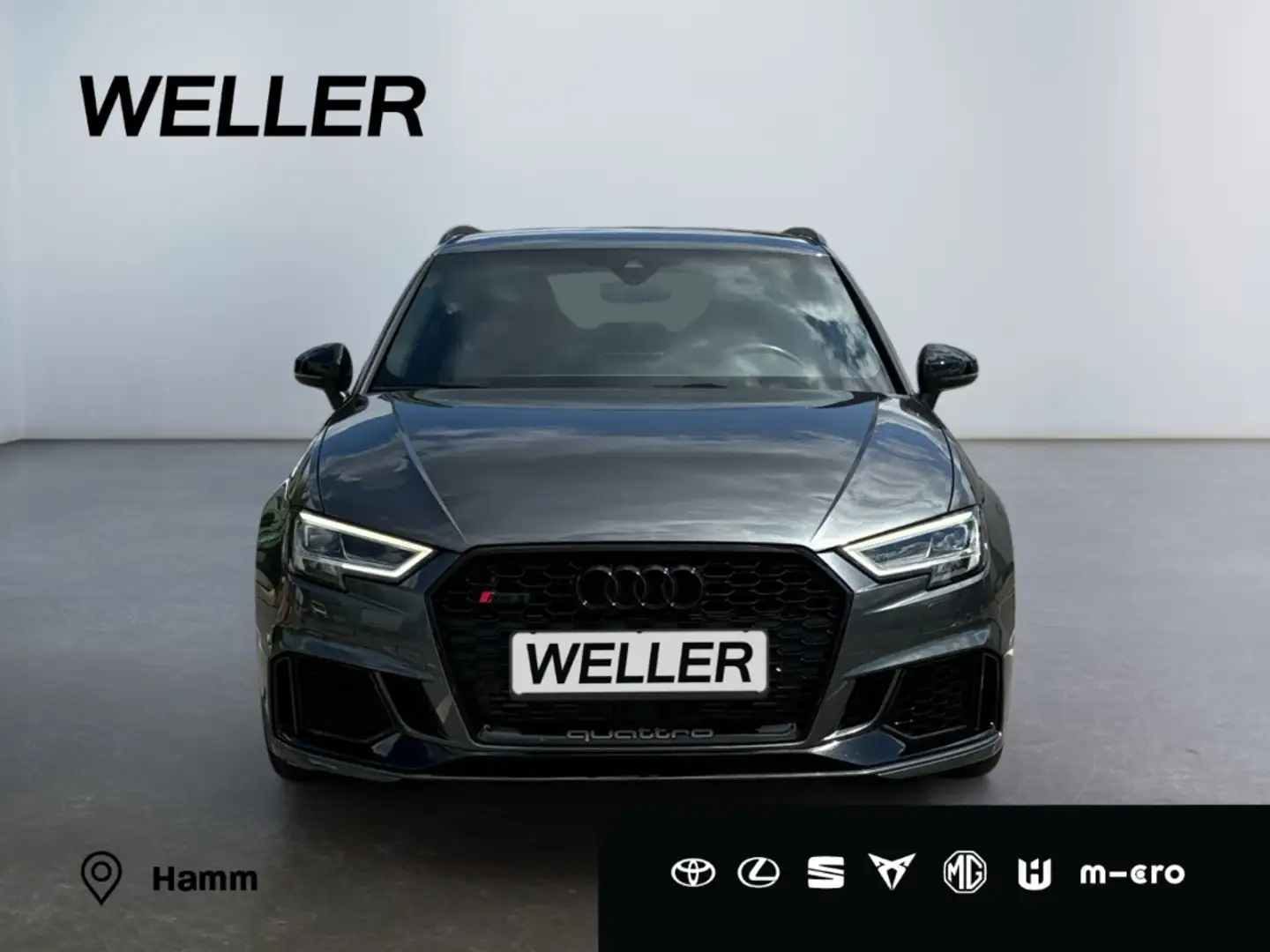 Audi RS3 Sportback *Matrix*280kmh*B&O*Kamera*RS-Sitze* Grau - 2