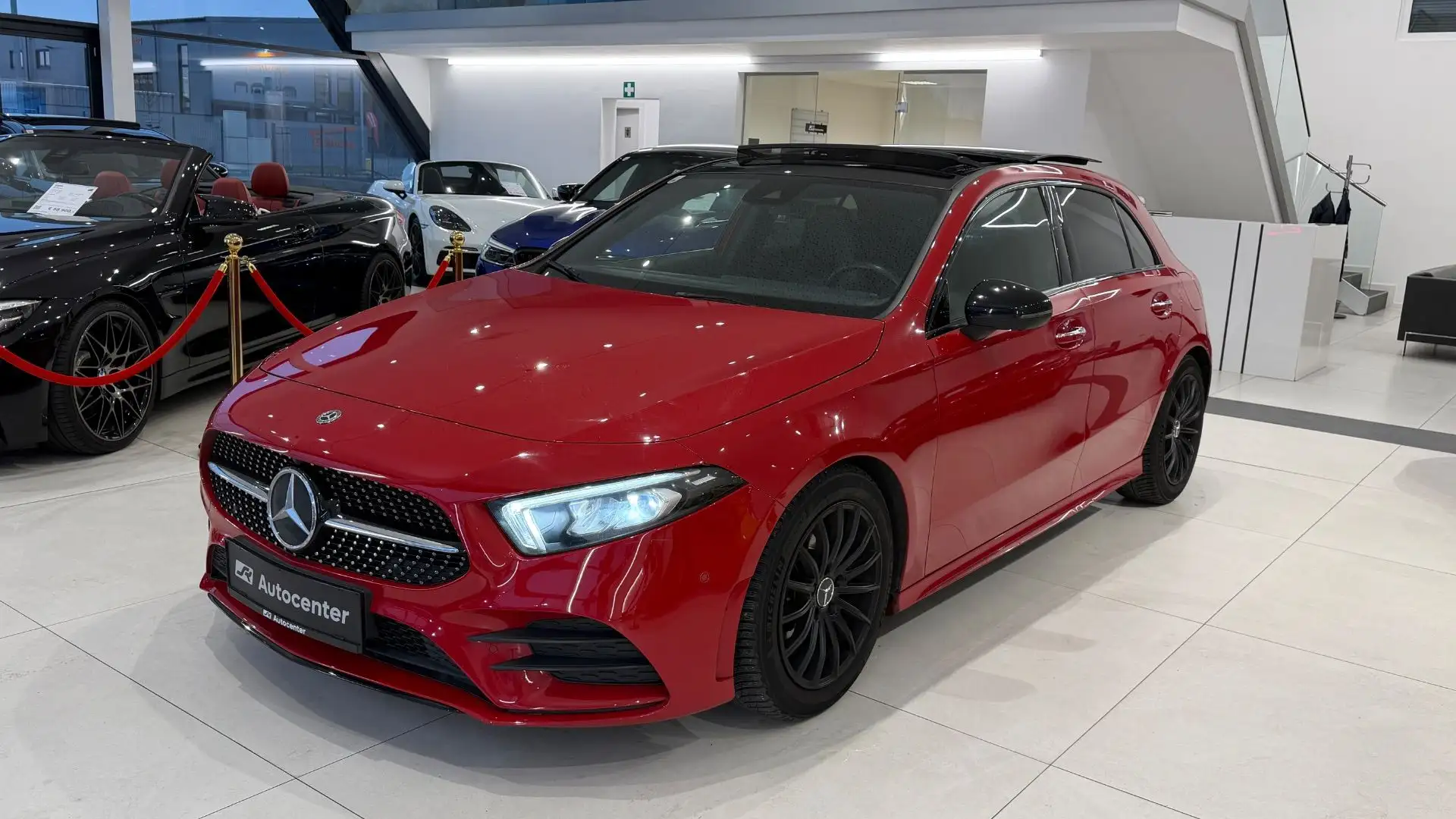 Mercedes-Benz A 200 Aut. *VOLL VOLL VOLL* Rot - 1