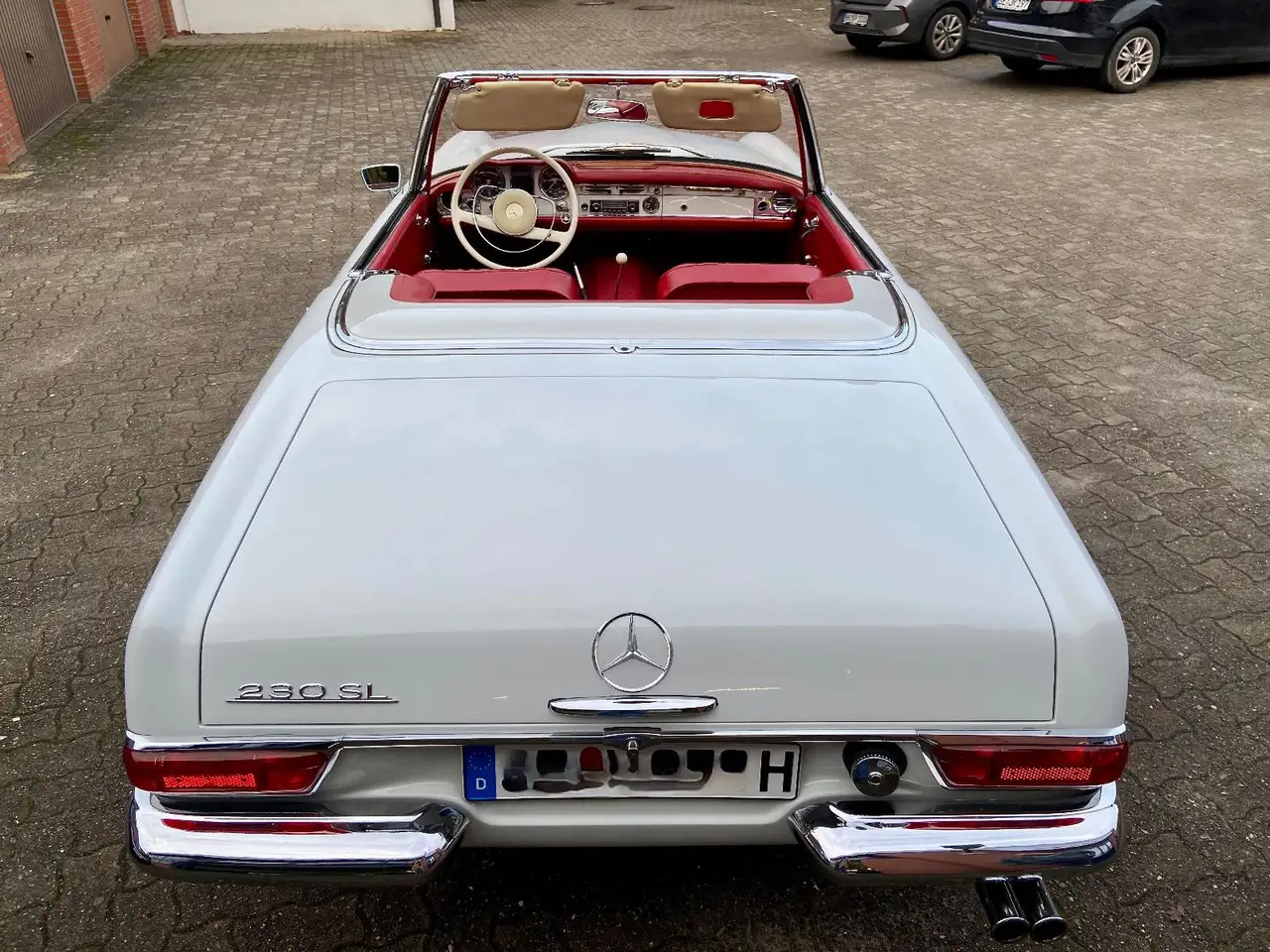 Mercedes-Benz 230 SL W113 Pagode ungeschweißt TOP, foto 12