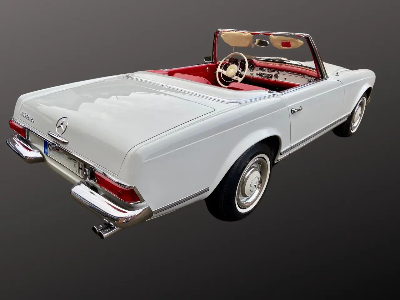 Mercedes-Benz 230 SL W113 Pagode ungeschweißt TOP, foto 7