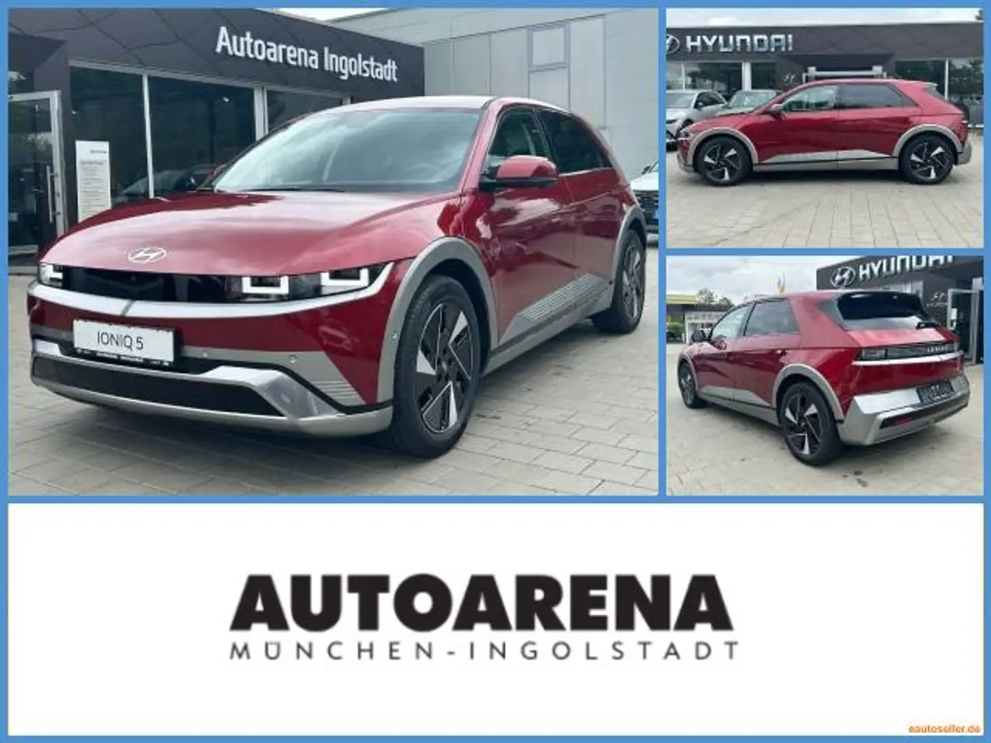 Hyundai IONIQ 5 Techniq Elektro FLA 4xSHZ SpurH MATRIX Червоний - 1