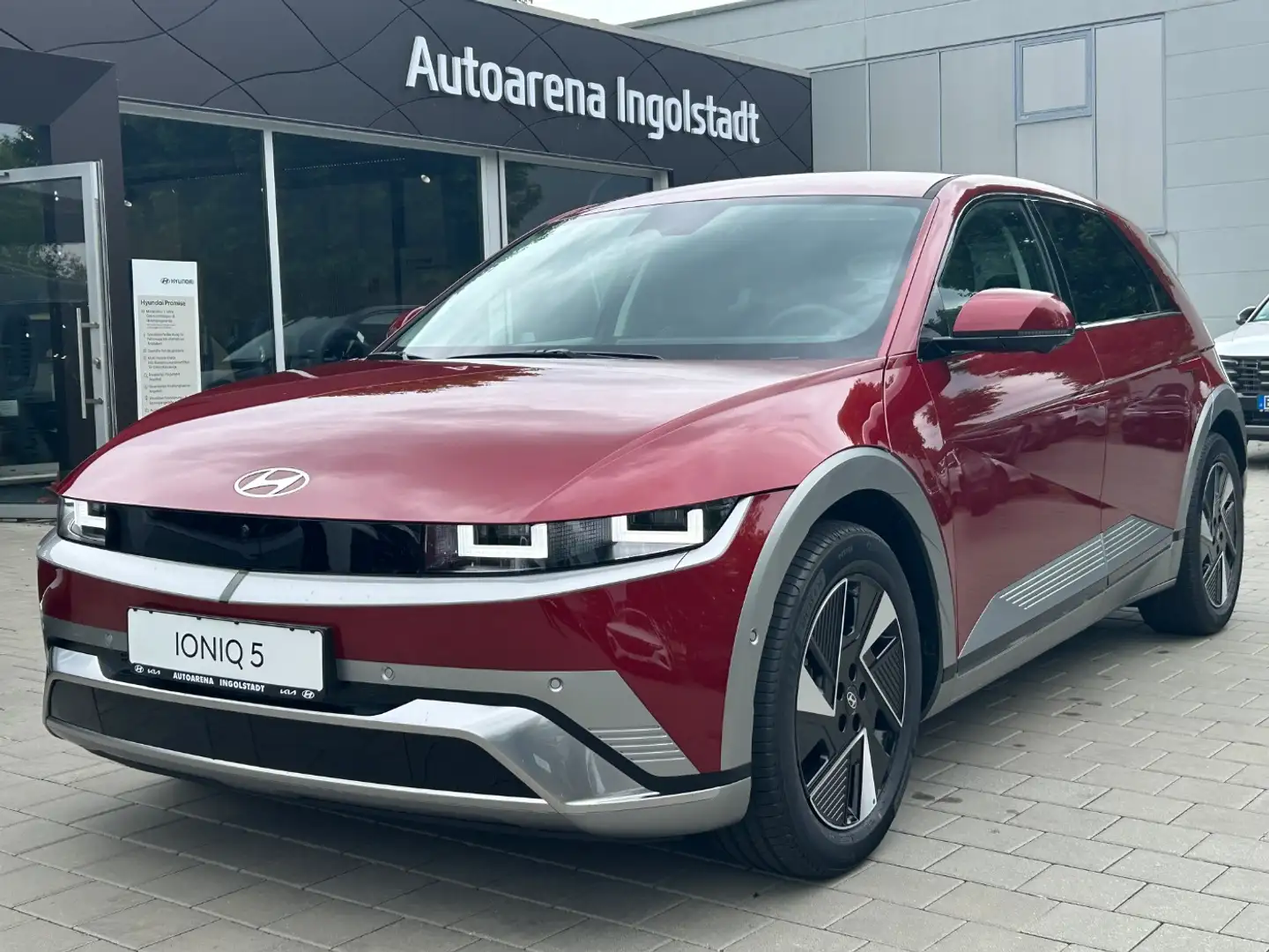 Hyundai IONIQ 5 Techniq Elektro FLA 4xSHZ SpurH MATRIX Червоний - 2