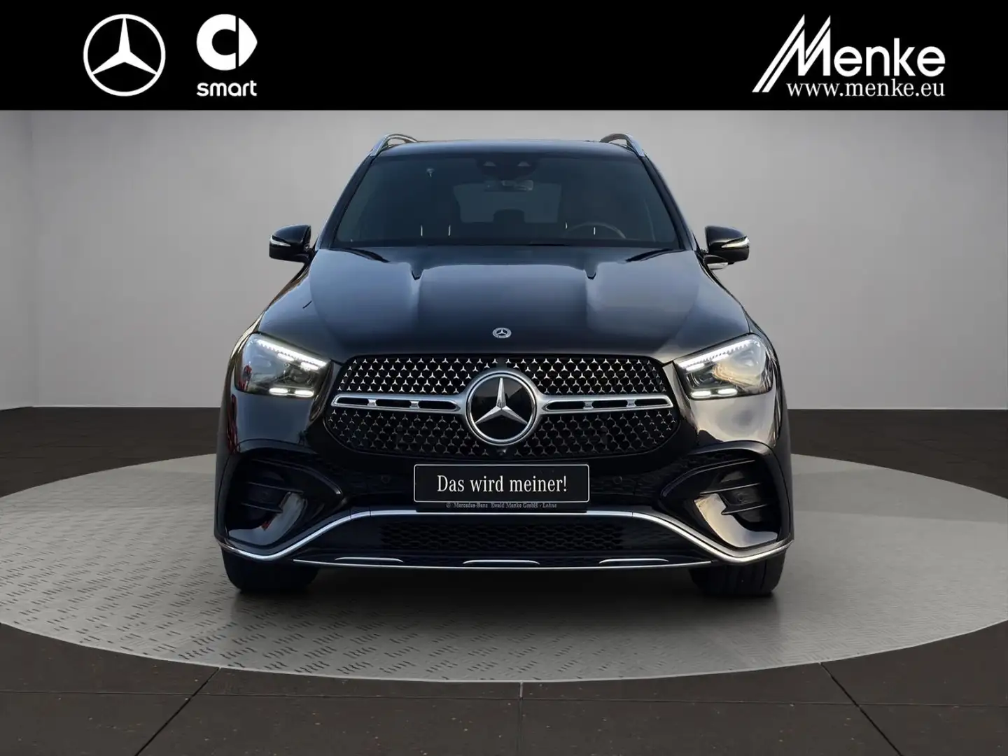 Mercedes-Benz GLE 450 d 4M AMG+AIR+AHK+Memo+360+Burm.+Distro Negro - 2