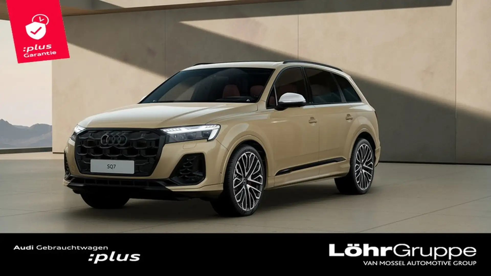 Audi SQ7 4.0 TFSI Matrix Leder B&O Panorama AHK ACC Gold - 1